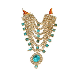 Heavy Diamond Mala With Vibrant Colours For Laddu Gopalji