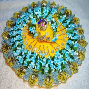 Designer Poshak With Pagdi For Laddu Gopalji